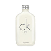CK One unisex Eau De Toilette 200ml by Calvin Klein in frosted glass bottle with silver cap